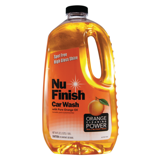 Nu Finish Car Wash with Pure Orange Oil, 16 fl oz - Baker's