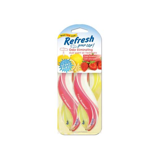 Refresh Your Car Paper Strawberry/Lemonade 2pk - E301613300