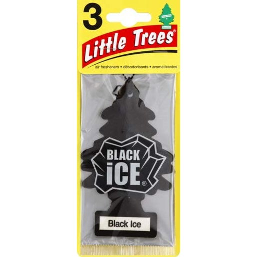 Little Tree Air Freshener Black Ice 3PK - 32055