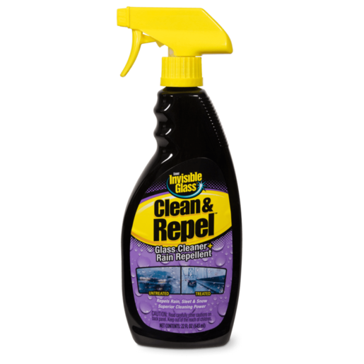 Invisible Glass Cleaner + Rain Repellent 22 Oz. - 08001