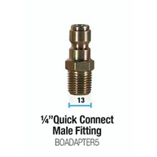 Bowden's Own 1/4" Quick Connect Adaptor - BOADAPTER5