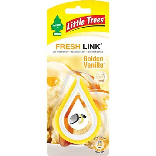 Little Trees Air Freshener Fresh Link Golden Vanilla - 52032