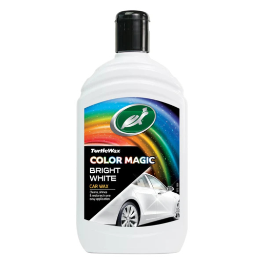 Turle Wax Color Magic White Car Polish 500ml - FG52712