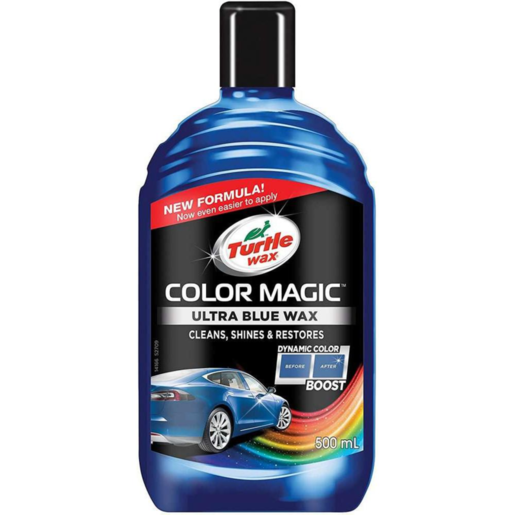 Turtle Wax Color Magic Ultra Blue Wax 500ml - FG52709