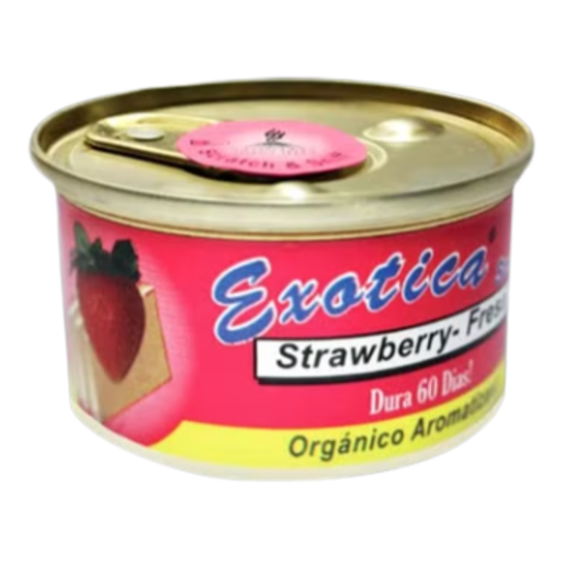 Exotica Scent Strawberry Tin 42g - 76ESC24STR