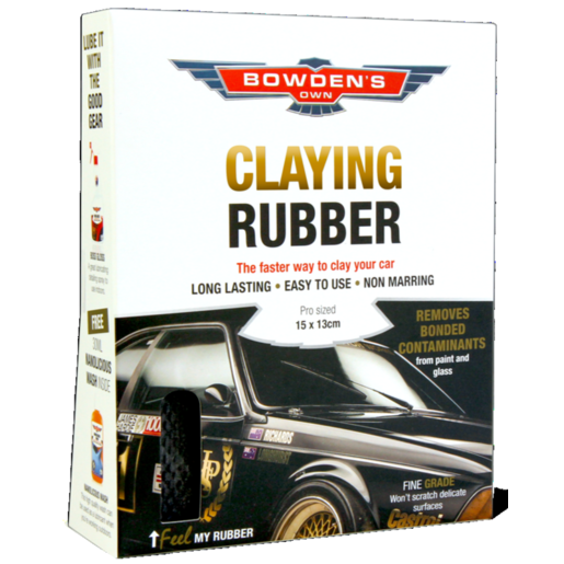 Bowden's Own Fine Claying Rubber Pad Smooth - BOFCRBIG