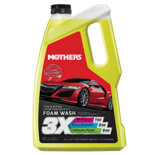 Mothers Triple Action Foam Wash 2.957L - 655610