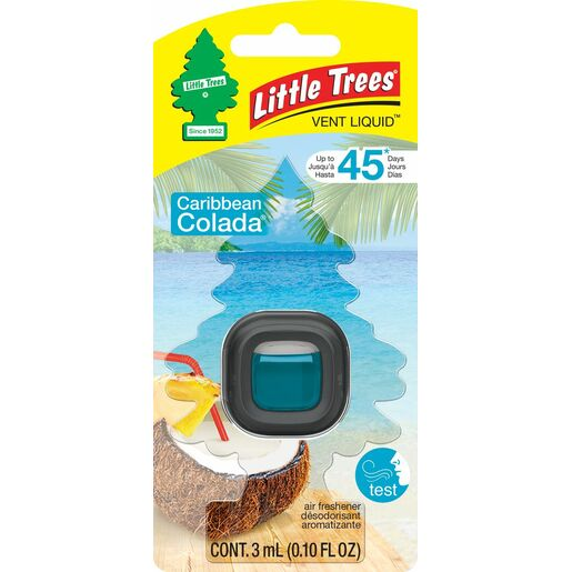 Little Trees Air Freshener Vent Liquid Caribbean Colada - 52625
