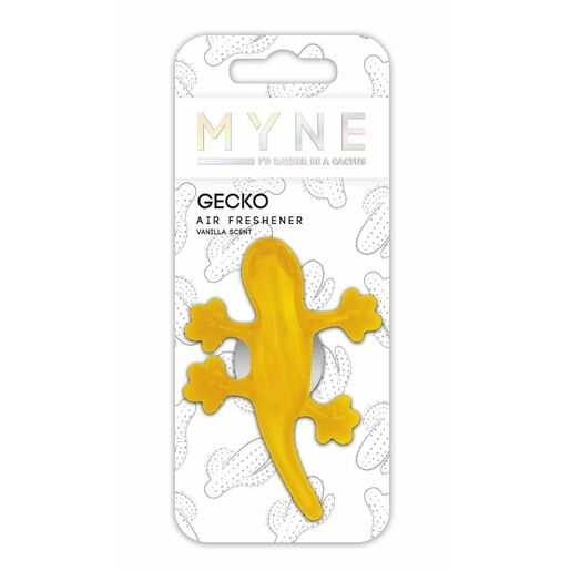 Myne Air Freshener Gel Gecko Yellow Vanilla Scent - 4402300