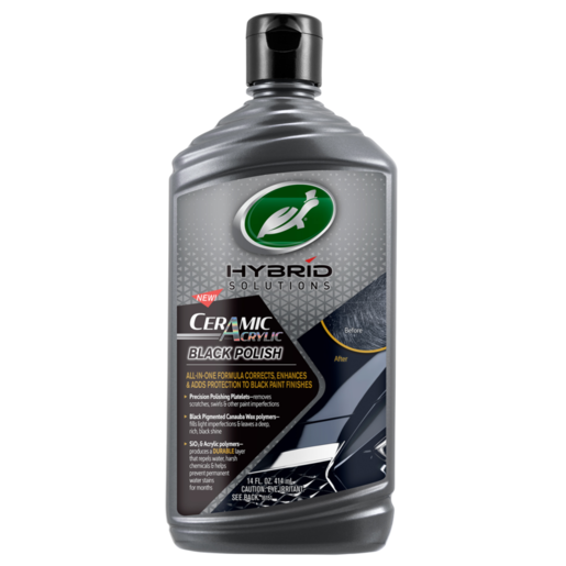 Turtle Wax Hybrid Solutions Ceramic Acrylic Black Polish 414ml - 102084