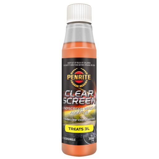 Penrite Clear Screen Windscreen Washer Additive 30ml - ADCS030SINGLE