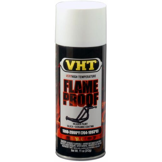 VHT Flameproof Coating Flat White 11oz. - SP101