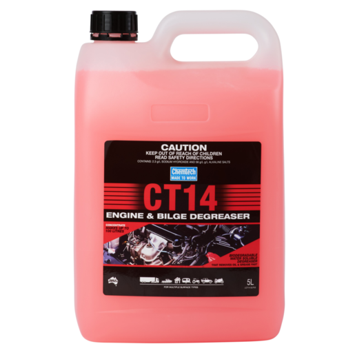 Chemtech CT14 Engine and Bilge Degreaser 5L - CT14-5L