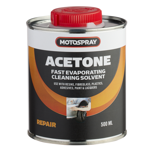 Motospray Acetone 500mL - MSACET500