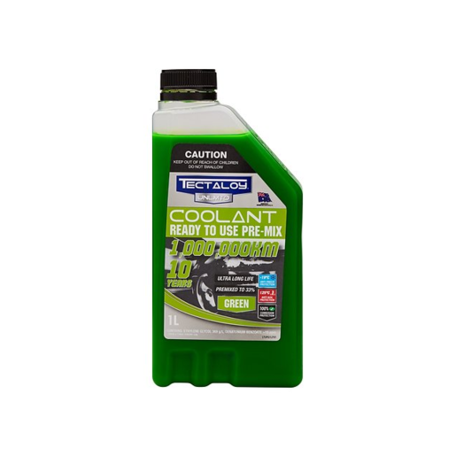 Tectaloy Unlmtd Ready to Use Premix Coolant Green 1L - TUPG1L