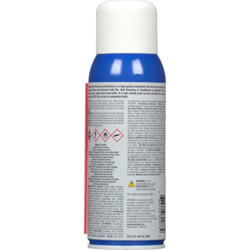 Permatex Belt Dressing and Conditioner 340g - 80073