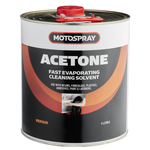 Motospray Acetone 4L - MSACET4