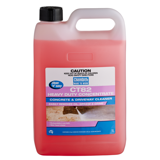 Chemtech Clean N Easy Concrete and Driveway Cleaner 5L - CT82-5L