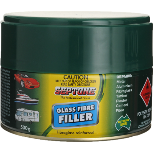 Septone Fibreglass Repair - Glass Fibre Filler 500g - ABGF500