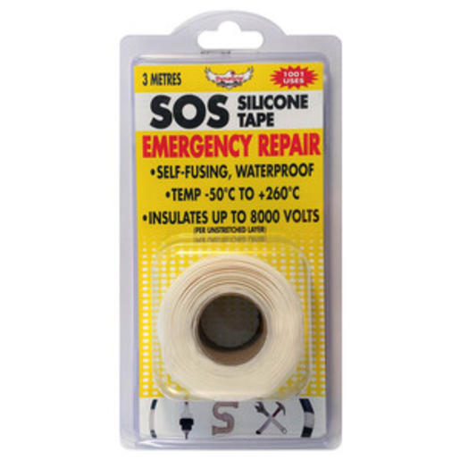 DynaGrip Sos Silicone Tape White 3.5mt - 49192