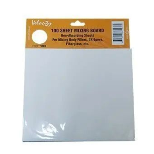 Velocity Disposable Mixing Board Sheets 100 pieces - VMB