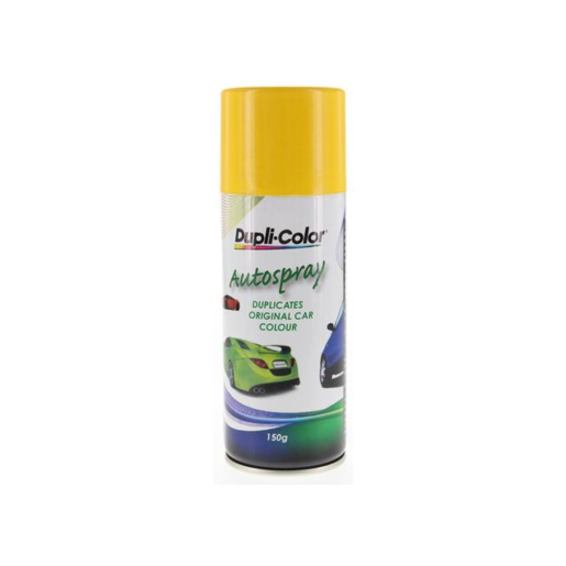 Dupli-Color Hazard Yellow Auto Spray OEM Touch-up Paint 150g - DSH208