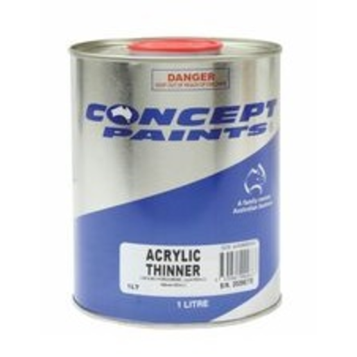 Concept Paints Acrylic Thinner 1L - A08C/ACR/1