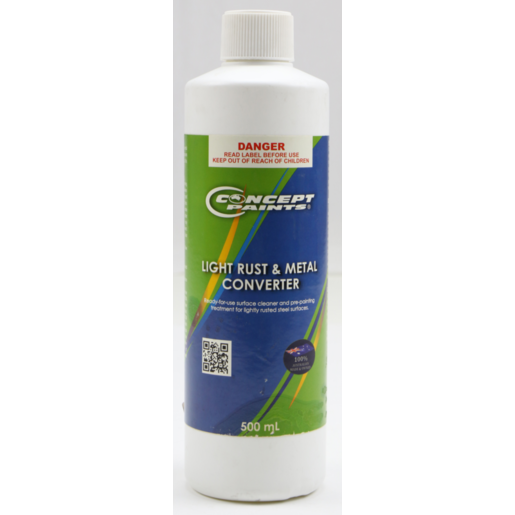 Concept Paints 025 Rust Converter 500ml - A02D/LRM/0.5