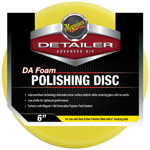Meguiar's DA Foam Polishing Disc 6" - DFP6R
