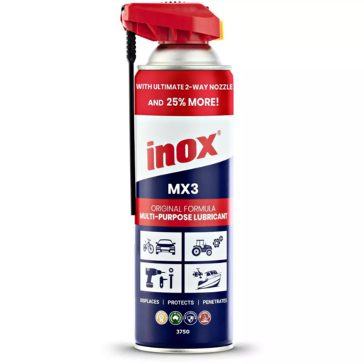 Inox MX3 Lubricant Aerosol with Two-way Nozzle 375g - MX3-TW375