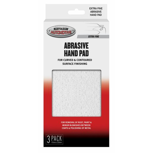 Rust-Oleum Abrasive Hand Pad White Extra Fine 3pack - 367673