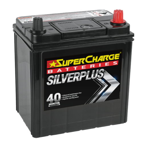 SuperCharge Silver Plus Car Battery - SMFNS40ZLX