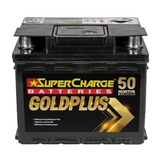 SuperCharge Gold Plus Car Battery 510CCA - MF44