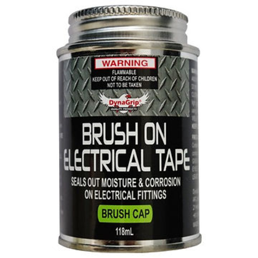 Dynagrip Brush On Electrical Tape - Black - 49433