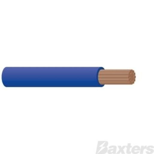 Tycab Single Core Cable 3mm Blue (1 Meter) - CB003A1-030BE