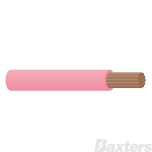 Tycab Single Core Cable 3mm Pink (1 Meter) - CB003A1-030PK
