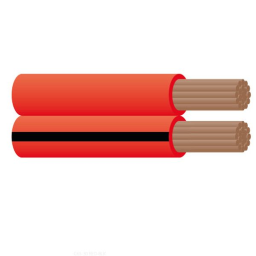 Tycab Twin Core Speaker Cable 3mm Red/Black (1 Meter) - CB003E2-030RDBK