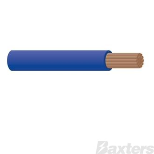 Tycab Single Core Cable 5mm Blue (1 Meter) - CB005A1-030BE
