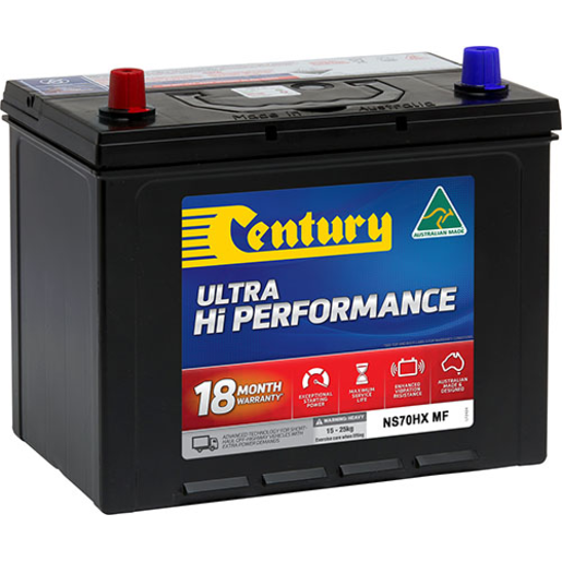 Century NS70HX MF Ultra Hi Performance Battery - 127122