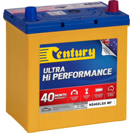 Century NS40ZLSX MF Ultra Hi Performance Battery - 107132