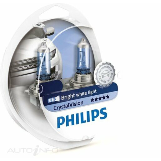 Philip Crystal Vision Globe H11 12V 55W Car Headlight Bulb - 12362CVSL