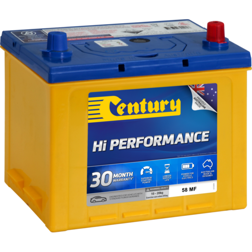 Century 58 MF Hi Performance Battery - 103122