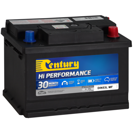 Century DIN53L MF Hi Performance Conventional Car Battery - 115131
