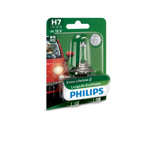 Philips Headlight Globe H7 12V 55W PX26d - 12972LLECO