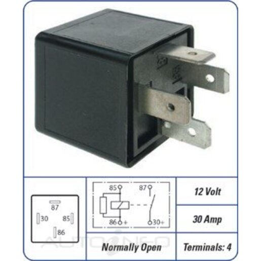 PAT Heater Blower Motor Relay - REL-004