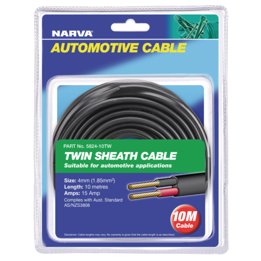 50A 6MM BLACK SINGLE CORE CABLE