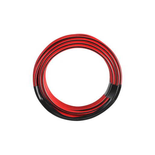 Narva Twin Core Fig 8 Cable Red With Black 15A 4mm - 5824-4F8