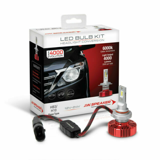 JW Speaker LED Bulb Kit EVO 4000 HB3 Base Type - 990005