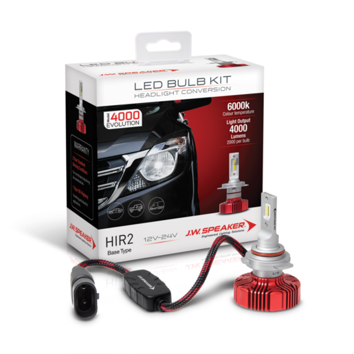 JW Speaker LED Bulb Kit EVO 4000 HIR2 Base Type - 990012