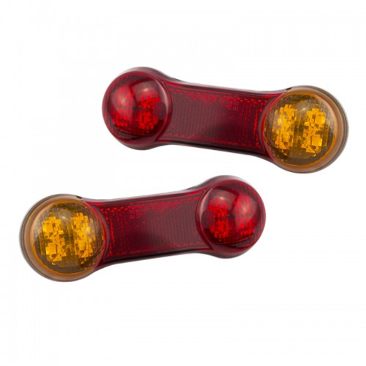 LED Autolamps DogBone Compact Combination Lamp - Twin Pack - DB2